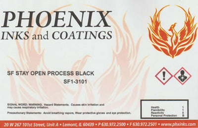 SF1-3101 SHEETFED STAY OPEN PROCESS BLACK