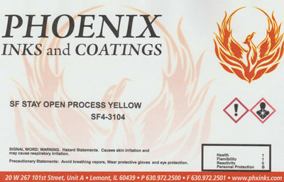 SF4-3104 SHEETFED STAY OPEN PROCESS YELLOW