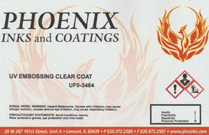 UF0-3464 UV FLEXO EMBOSSING CLEAR COAT