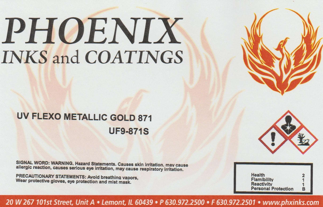 UV Flexographic Metallics